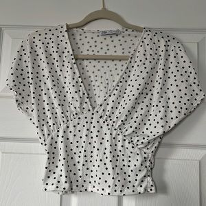 Zara small crop top
